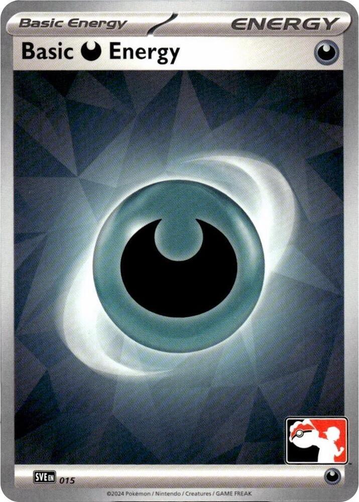 Scarlet & Violet Energy Basic Darkness Energy [Prize-Pack] Pokémon card